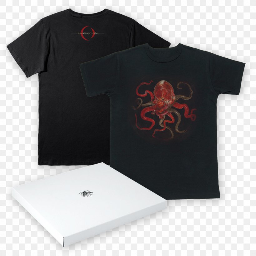 T-shirt Eat The Elephant A Perfect Circle Box Set, PNG, 1000x1000px, 2018, Tshirt, Album, Black, Box Download Free