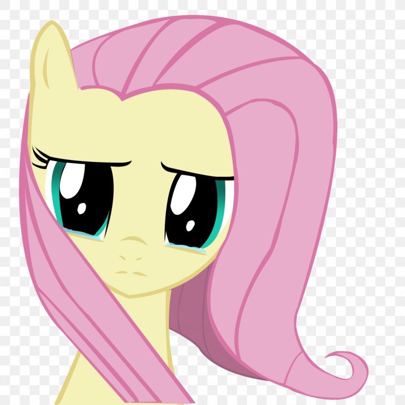 Fluttershy Sadness Depression Eye Image, PNG, 1280x1280px, Watercolor, Cartoon, Flower, Frame, Heart Download Free