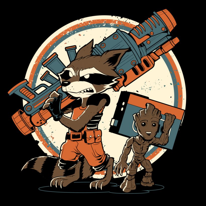 Rocket Raccoon Baby Groot Star-Lord Drax The Destroyer, PNG, 1024x1024px, Rocket Raccoon, Art, Baby Groot, Cartoon, Drax The Destroyer Download Free
