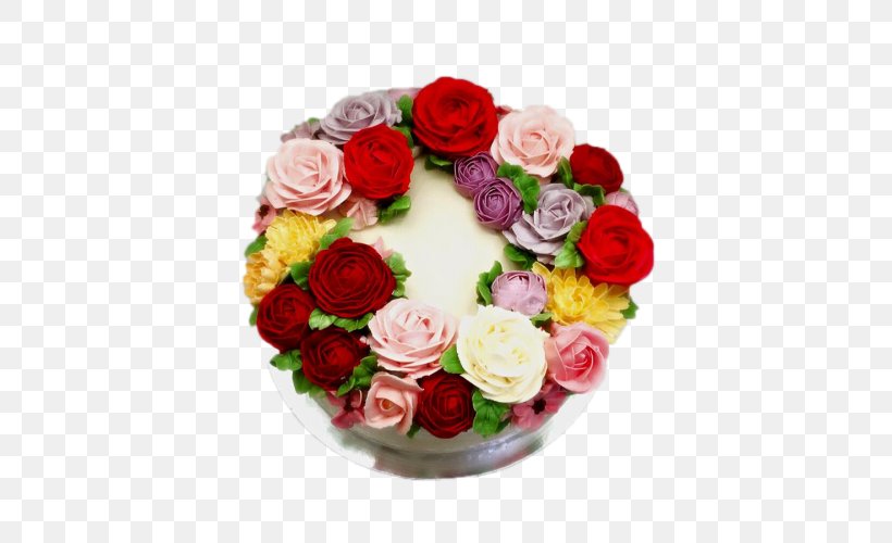 Torte Birthday Cake Cupcake Buttercream, PNG, 500x500px, Torte, Artificial Flower, Birthday, Birthday Cake, Buttercream Download Free