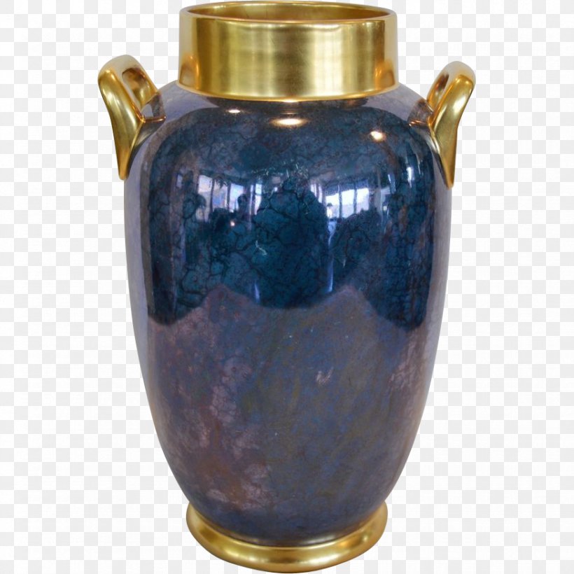 Vase Pottery Cobalt Blue Urn, PNG, 876x876px, Vase, Artifact, Cobalt Blue, Pottery, Urn Download Free