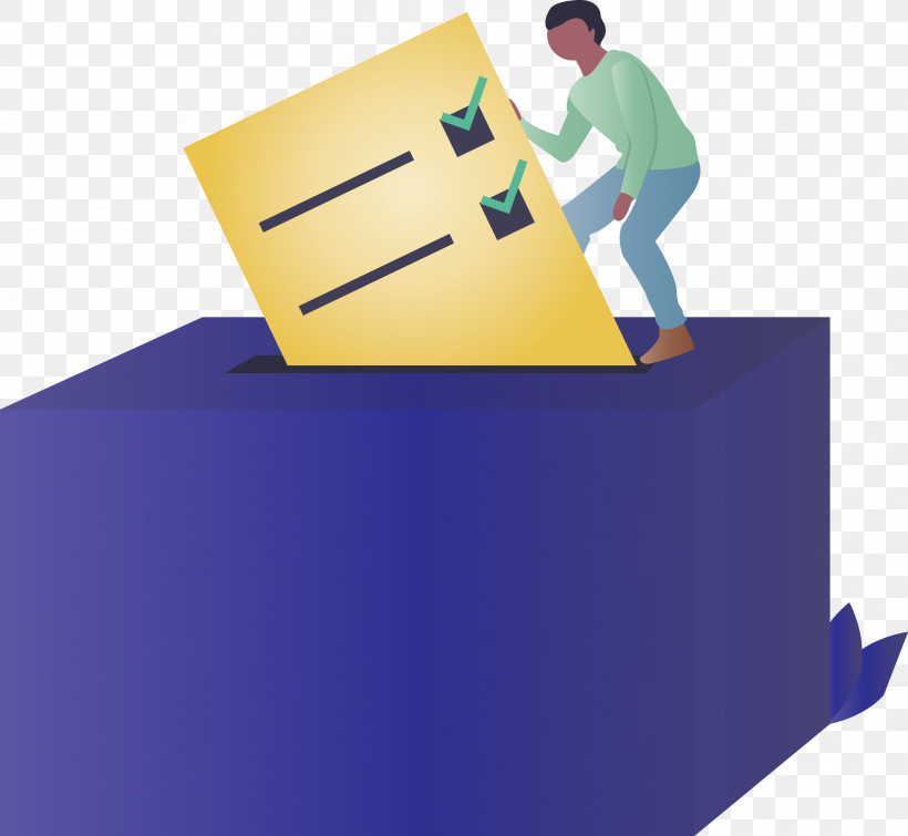 Vote Election Day, PNG, 3000x2764px, Vote, Election Day, Electric Blue, Paper Product, Yellow Download Free