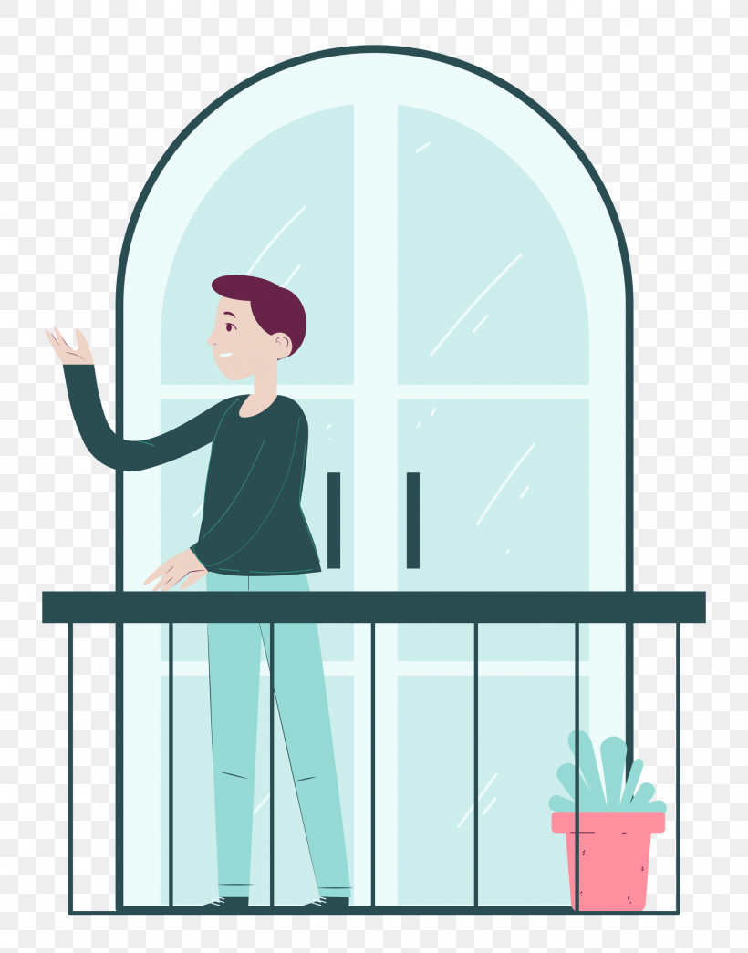 Balcony Home Rest, PNG, 1961x2500px, Balcony, Cartoon, Drawing, Home, Picture Frame Download Free