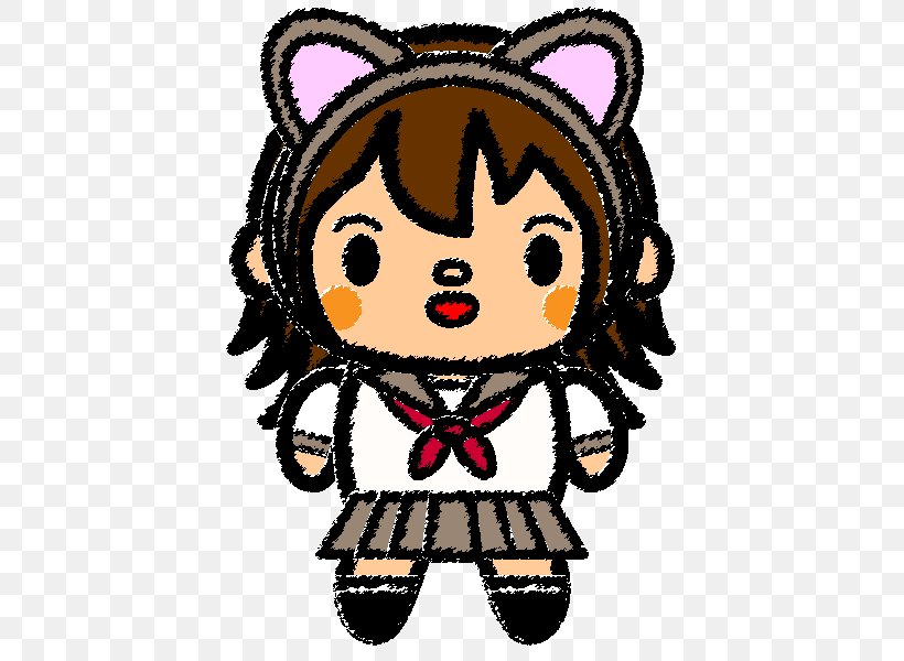 Cat Harajuku Cartoon Clip Art, PNG, 600x600px, Cat, Art, Bluza, Carnivoran, Cartoon Download Free
