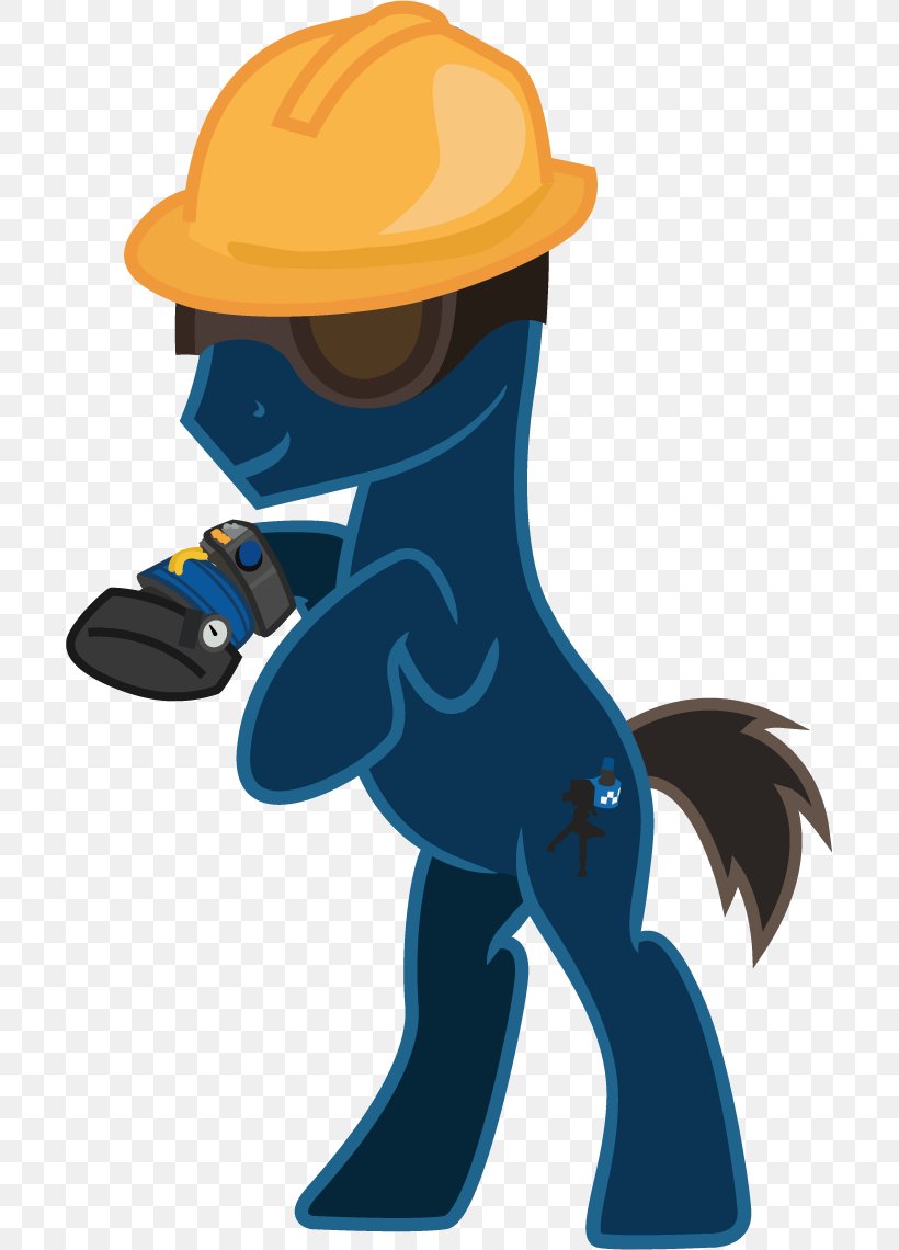 Horse My Little Pony Team Fortress 2 Engineer, PNG, 699x1140px, Horse, Animal Figure, Art, Cartoon, Character Download Free