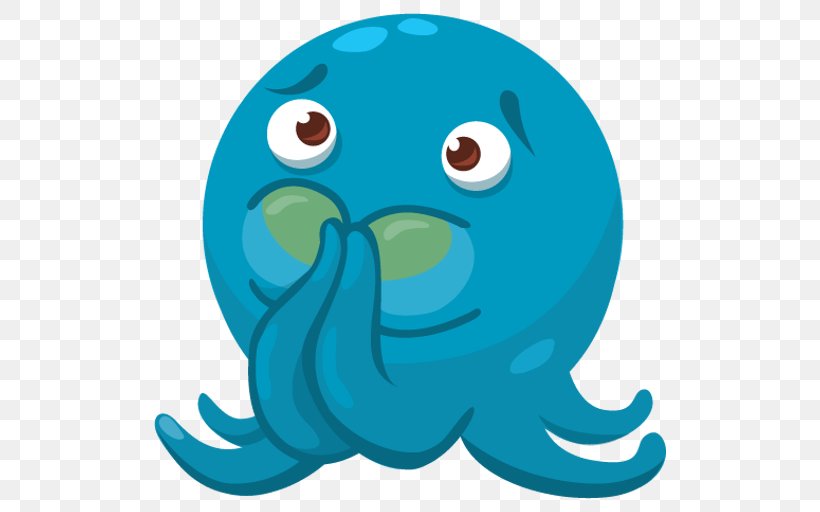 Octopus Sticker Telegram Messaging Apps Clip Art, PNG, 512x512px, Octopus, Cephalopod, Fish, Imessage, Invertebrate Download Free