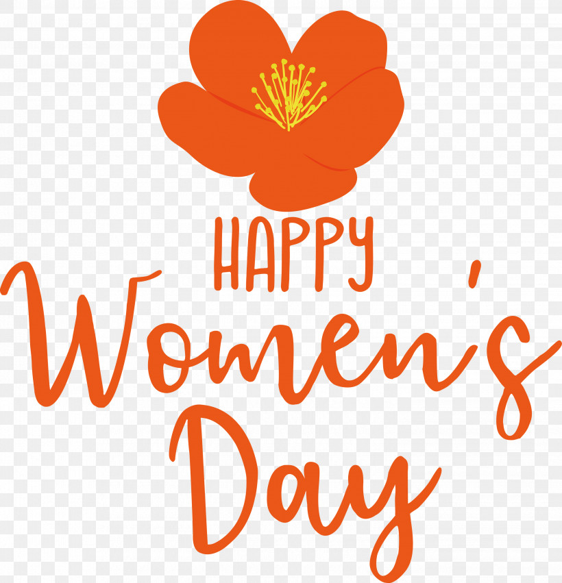 Happy Women’s Day, PNG, 2888x3000px, Cut Flowers, Floral Design, Flower, Line, Logo Download Free