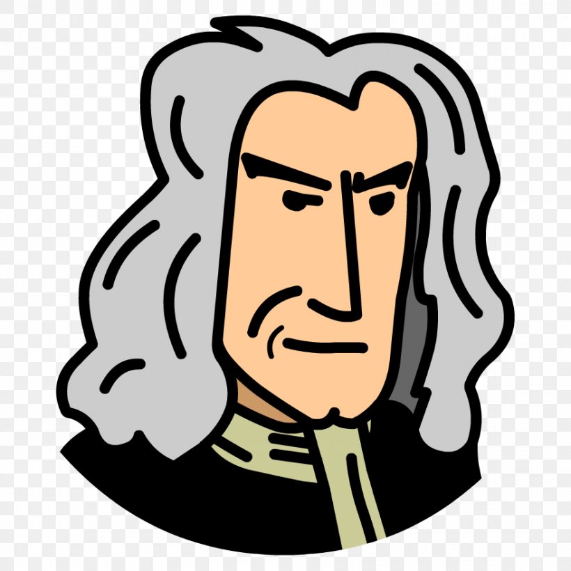 Isaac Newton Newton's Laws Of Motion Clip Art, PNG, 880x880px, Isaac Newton, Albert Einstein, Artwork, Face, Facial Expression Download Free