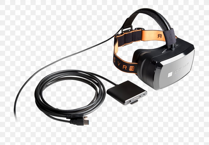 Open Source Virtual Reality Oculus Rift Razer Inc. Virtual Reality Headset, PNG, 5264x3669px, Open Source Virtual Reality, Cable, Computer Software, Electronics Accessory, Hardware Download Free