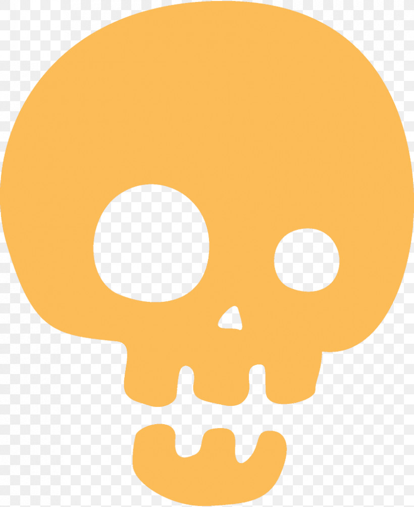 Skull Halloween, PNG, 840x1028px, Skull, Bone, Halloween, Head, Nose Download Free