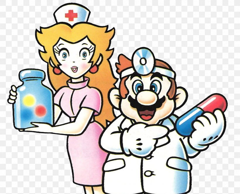 Tetris & Dr. Mario Super Mario Bros. Super Mario Land Super Princess Peach, PNG, 1238x1002px, Watercolor, Cartoon, Flower, Frame, Heart Download Free
