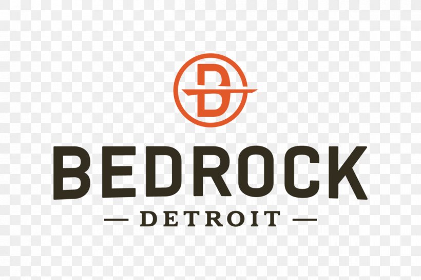 Bedrock Real Estate Logo Brand Management, PNG, 1200x801px, Bedrock, Area, Brand, Detroit, Logo Download Free
