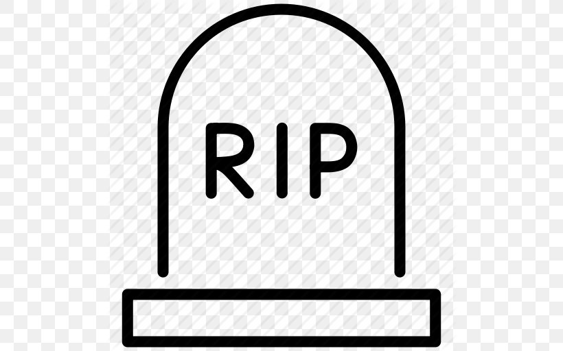 Headstone Rest In Peace Grave Clip Art, PNG, 512x512px, Headstone, Area, Black, Black And White, Brand Download Free