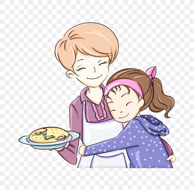 Mother's Day Portable Network Graphics Hug Image, PNG, 800x800px, Mother, Cartoon, Cheek, Child, Cuisine Download Free