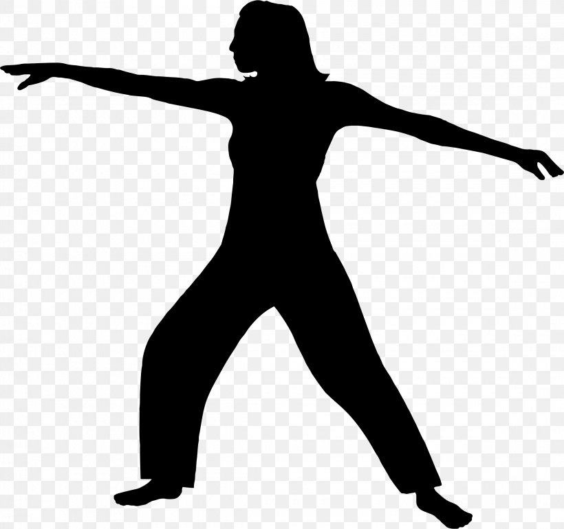 Physical Exercise Silhouette Yoga Physical Fitness, PNG, 2300x2160px, Physical Exercise, Arm, Black, Black And White, Female Download Free