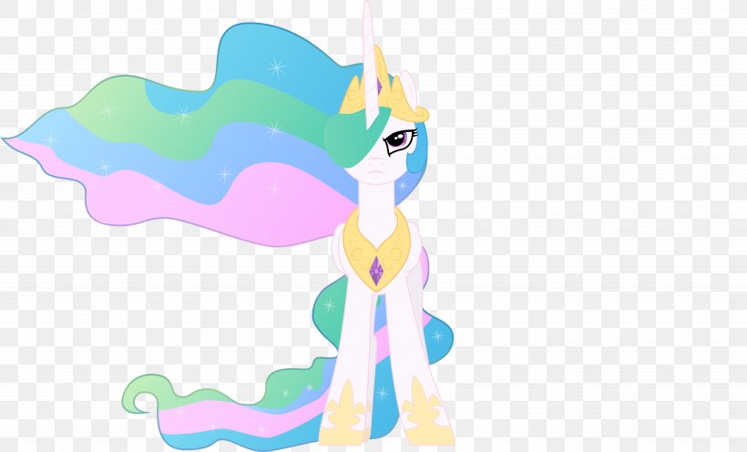 Princess Celestia Clip Art Drawing Illustration, PNG, 6727x4073px, Watercolor, Cartoon, Flower, Frame, Heart Download Free