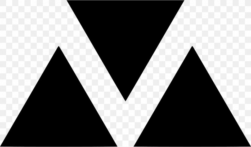 Logo Font Triangle Black & White, PNG, 980x576px, Logo, Black, Black M, Black White M, Blackandwhite Download Free