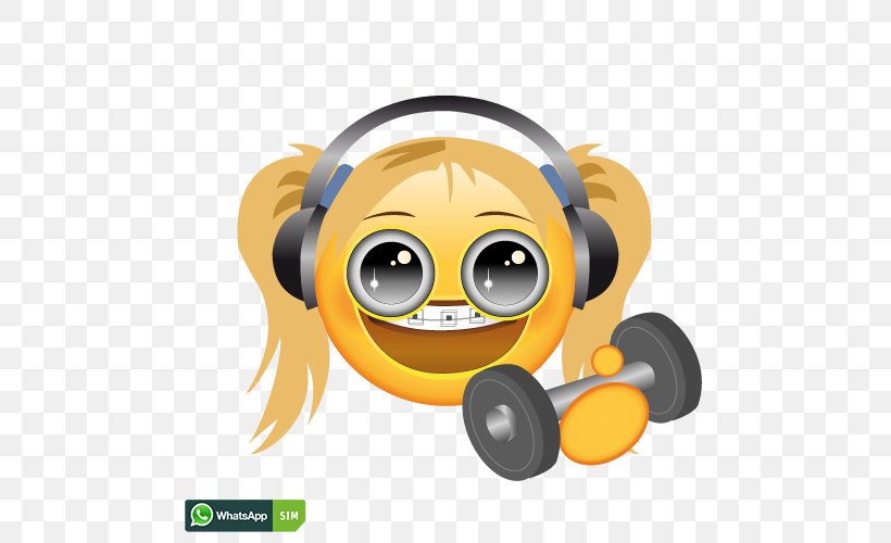 Smiley Emoticon Emoji Mein Cooles Hausboot: Wendig, PNG, 500x500px, Smiley, Audio, Audio Equipment, Birthday, Cartoon Download Free