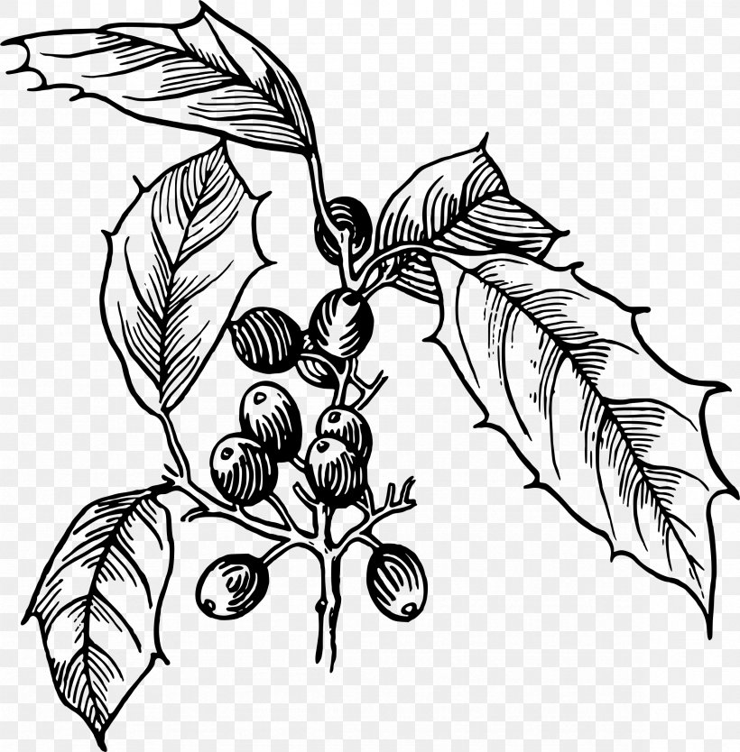 Tree Drawing Clip Art, PNG, 2358x2400px, Tree, Artwork, Black And White, Branch, Drawing Download Free