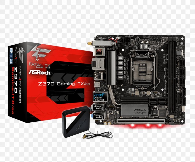 Intel Mini-ITX LGA 1151 ASRock Z370 EXTREME4 Motherboard, PNG, 1200x1000px, Intel, Asrock, Asrock Z370 Extreme4, Asrock Z370 Gaming K6, Central Processing Unit Download Free