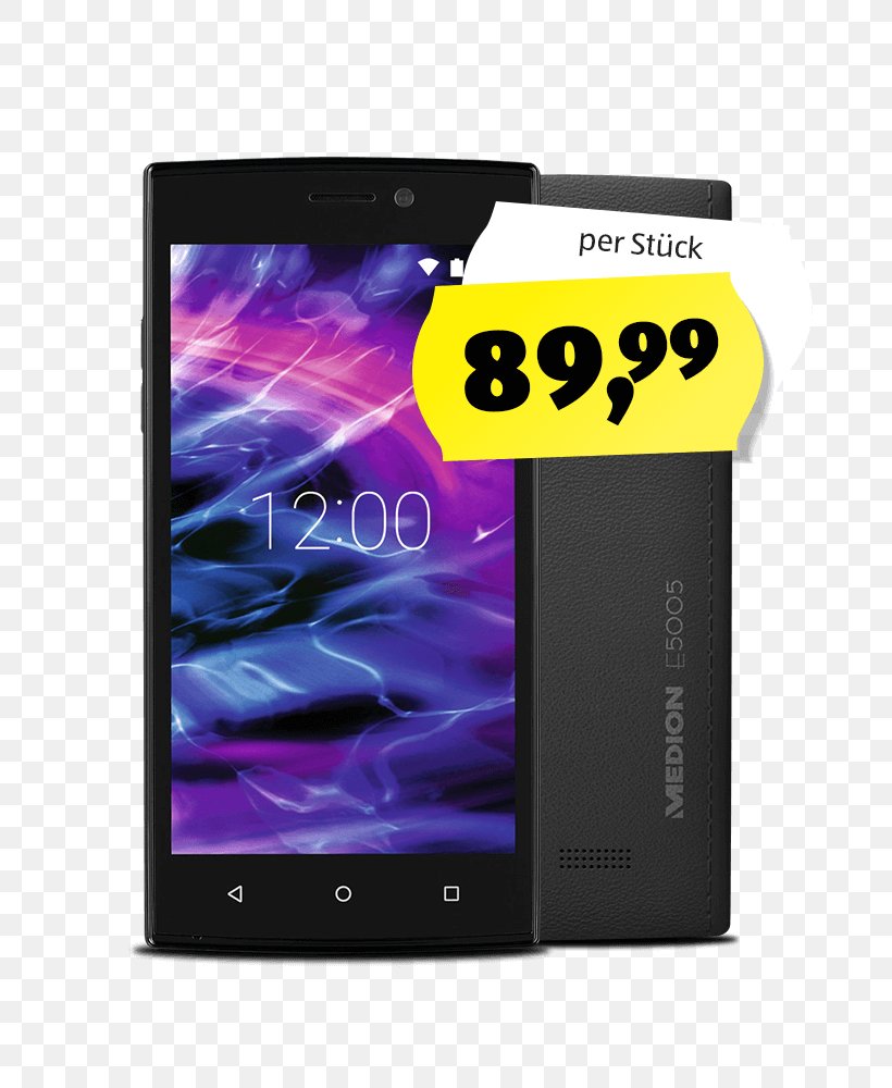 Medion LIFE E4506 MEDION LIFE X5520 Smartphone MEDION LIFE S5004, PNG, 764x1000px, Medion, Aldi, Android, Cellular Network, Communication Device Download Free