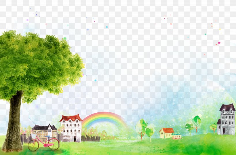 Tree Lawn, PNG, 5000x3286px, Tree, Advertising, Animation, Brand, Child Download Free