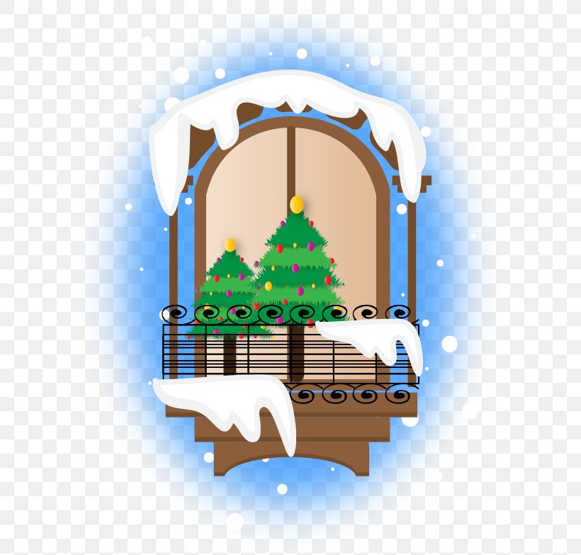 Window Christmas Clip Art, PNG, 611x783px, Window, Christmas, Christmas And Holiday Season, Christmas Decoration, Christmas Ornament Download Free