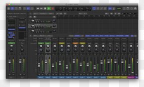 Logic Pro - Audio Mixers Logic Pro Sound Computer Software Audio Mixing PNG