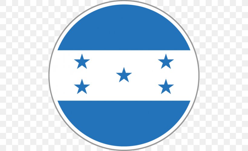 Flag Of Honduras National Flag Flag Of South Korea, PNG, 500x500px, Honduras, Area, Federal Republic Of Central America, Flag, Flag Of Australia Download Free