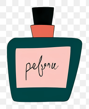 Perfume - Elegant Perfume Bottle PNG