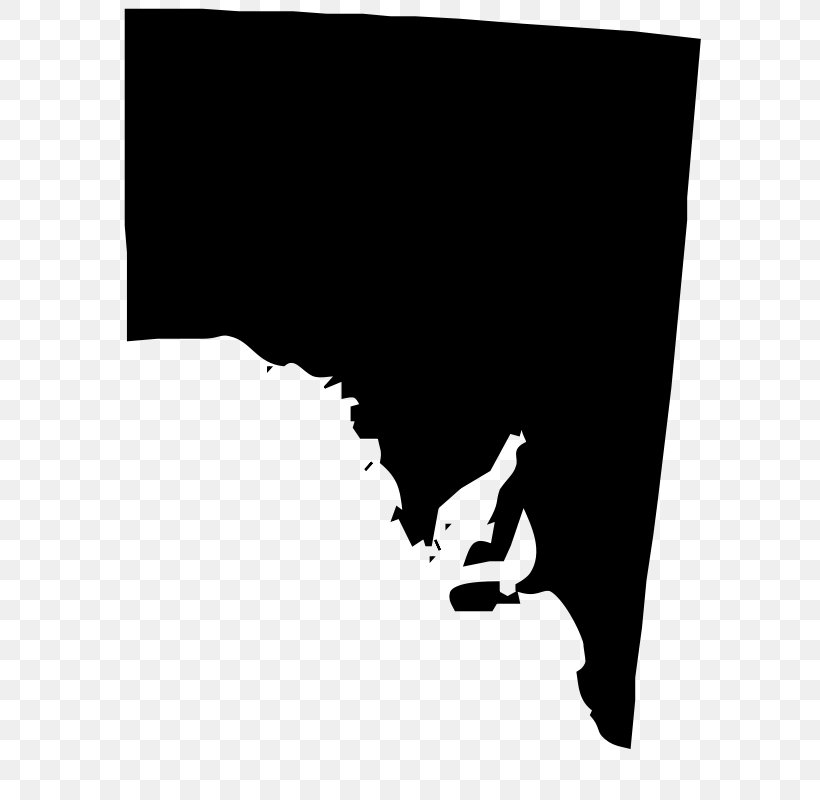 South Australia Map Clip Art, PNG, 600x800px, South Australia, Australia, Black, Black And White, Blank Map Download Free