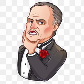 Vito Corleone Sticker Telegram Character PNG