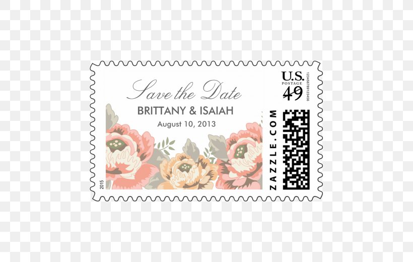Wedding Invitation Paper Postage Stamps Mail Rubber Stamp, PNG, 520x520px, Wedding Invitation, Engraving, Flower, Mail, Notebook Download Free