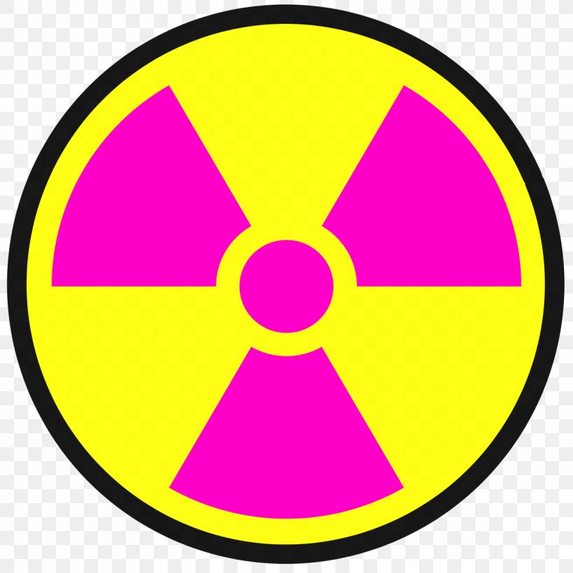 Hazard Symbol Radioactive Decay Radiation Biological Hazard, PNG, 1200x1200px, Hazard Symbol, Area, Biological Hazard, Ionizing Radiation, Irradiation Download Free