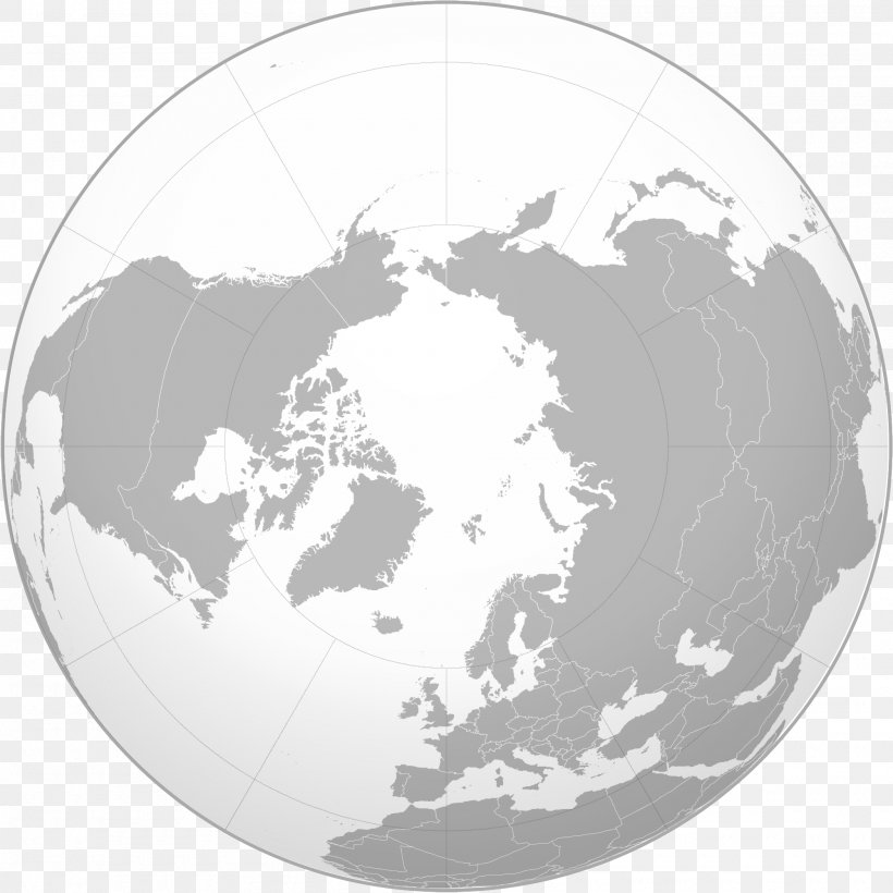 North Pole Polar Regions Of Earth Map Png 00x00px North Pole Arctic Black And White City