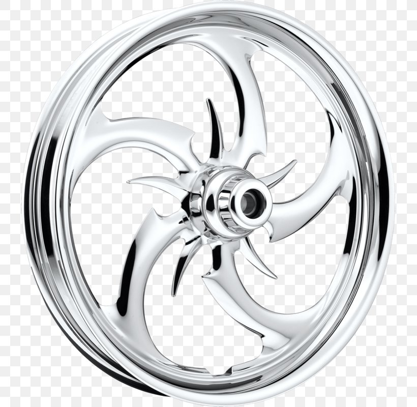 Alloy Wheel Spoke Harley-Davidson Motorcycle, PNG, 735x800px, Alloy Wheel, Auto Part, Automotive Wheel System, Black And White, Body Jewelry Download Free