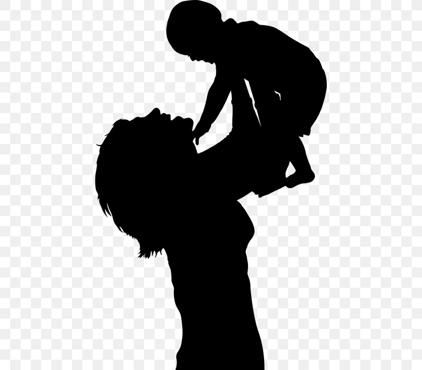 Child Mother Infant Clip Art, PNG, 450x720px, Child, Black, Black And White, Family, Father Download Free
