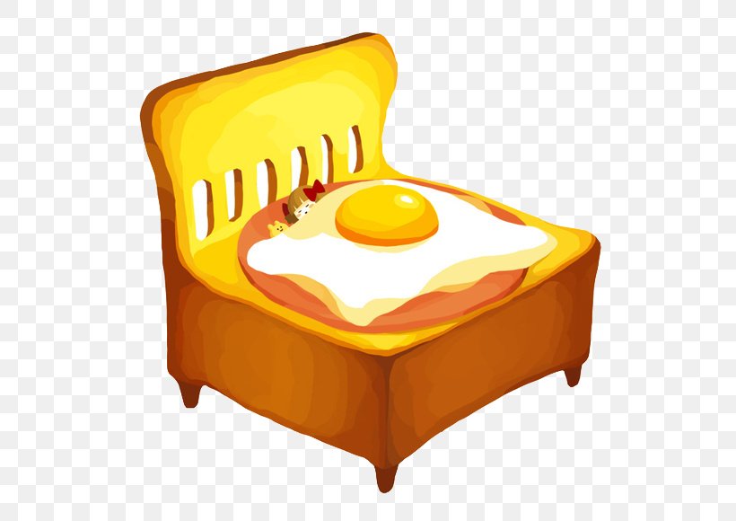 Fried Egg Toast Breakfast Food, PNG, 580x580px, Fried Egg, Bed, Bed Frame, Bread, Breakfast Download Free