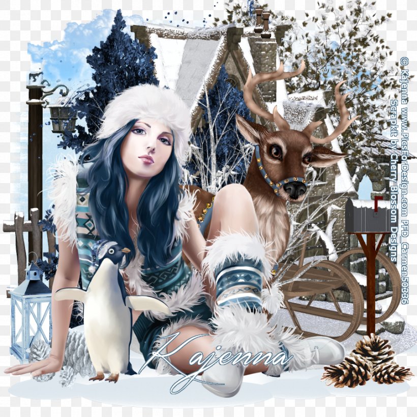 Reindeer Fur Winter Headgear, PNG, 900x900px, Reindeer, Fur, Headgear, Winter Download Free
