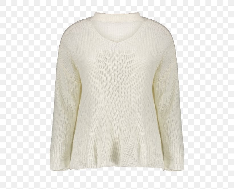 Sleeve Neck, PNG, 500x665px, Sleeve, Beige, Neck, Sweater, White Download Free