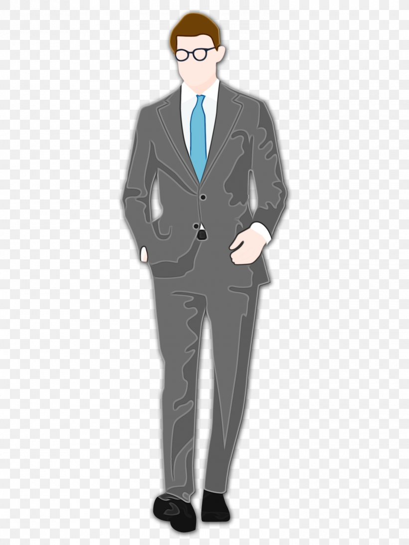 Suit Clothing Formal Wear Standing Gentleman, PNG, 1500x2000px, Watercolor, Clothing, Formal Wear, Gentleman, Male Download Free