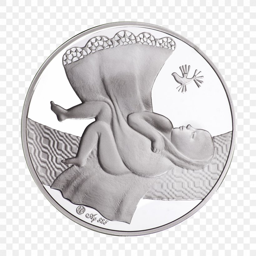Coin Silver Medal Silver Medal Gift, PNG, 1200x1200px, Coin, Birthday, Child, Currency, Gift Download Free