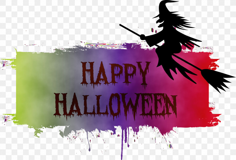 Logo Font Text M, PNG, 2999x2038px, Happy Halloween, Logo, M, Paint, Text Download Free
