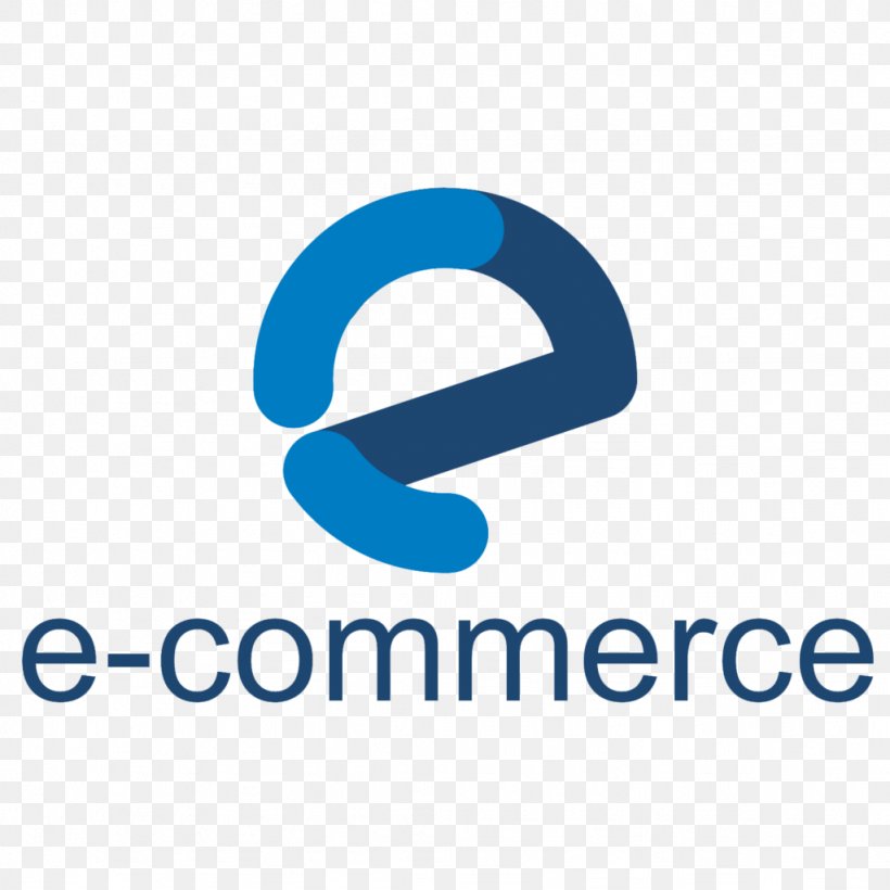 E-commerce Logo Electronic Business, PNG, 1024x1024px, Ecommerce, Area, Blue, Brand, Business Download Free