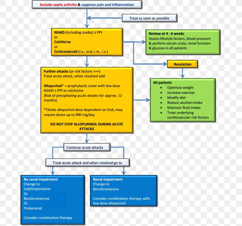 Gout Uric Acid Medical Guideline Hyperuricemia Febuxostat, PNG, 681x766px, Gout, American College Of Rheumatology, Area, Brand, Colchicine Download Free