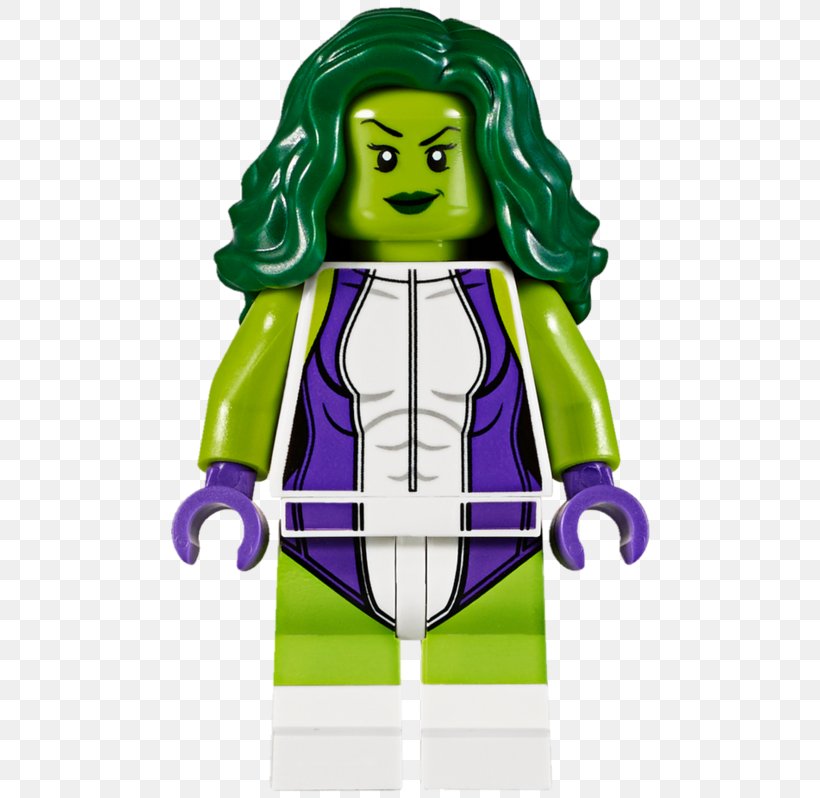 Lego Marvel Super Heroes She-Hulk Thunderbolt Ross Betty Ross, PNG, 500x798px, Lego Marvel Super Heroes, Betty Ross, Fictional Character, Figurine, Green Download Free