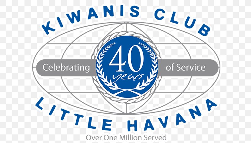 Logo Kiwanis Of Little Havana Carnaval Miami Brand Trademark, PNG, 650x468px, Logo, Area, Ball, Blue, Brand Download Free