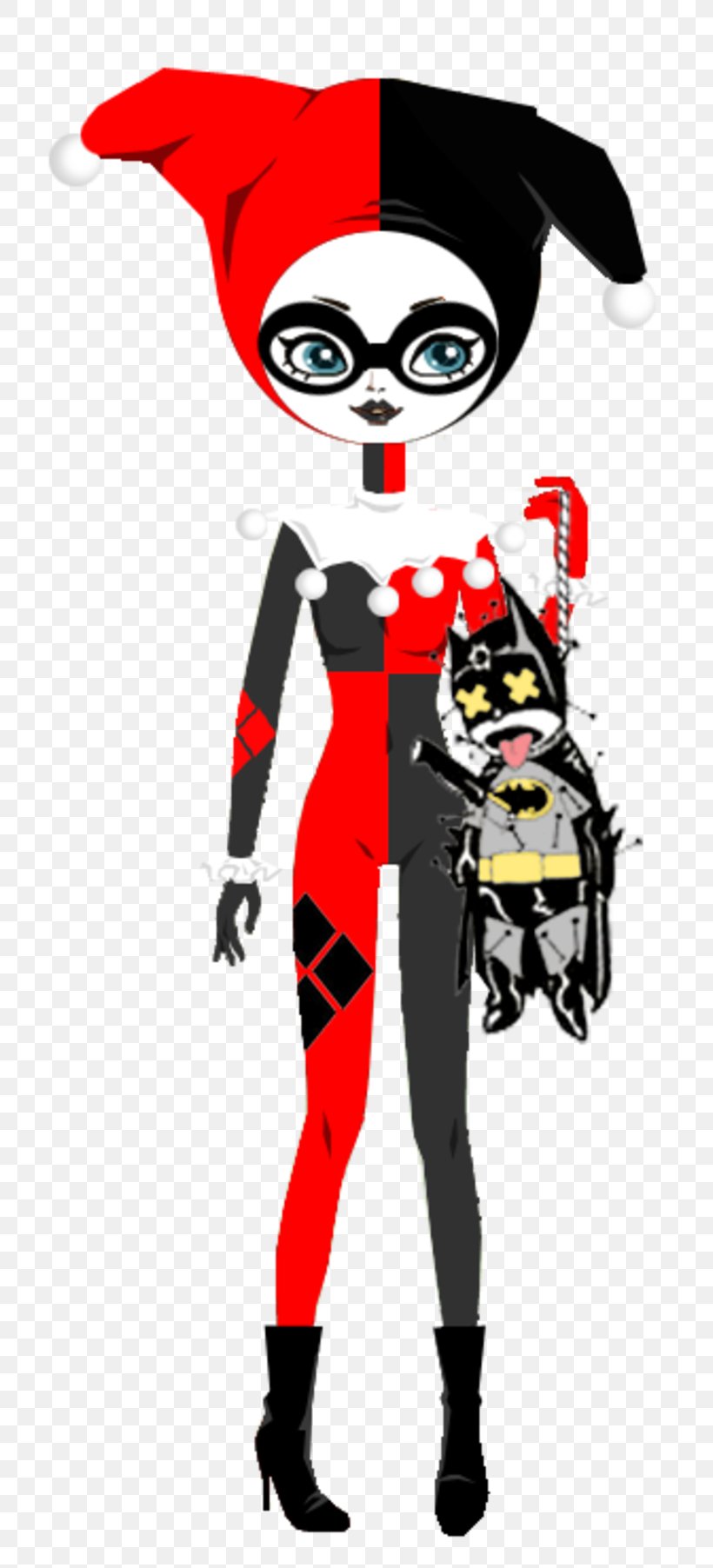 Joker Harley Quinn Mascot Clip Art, PNG, 800x1804px, Joker, Art, Cartoon, Costume, Fictional Character Download Free
