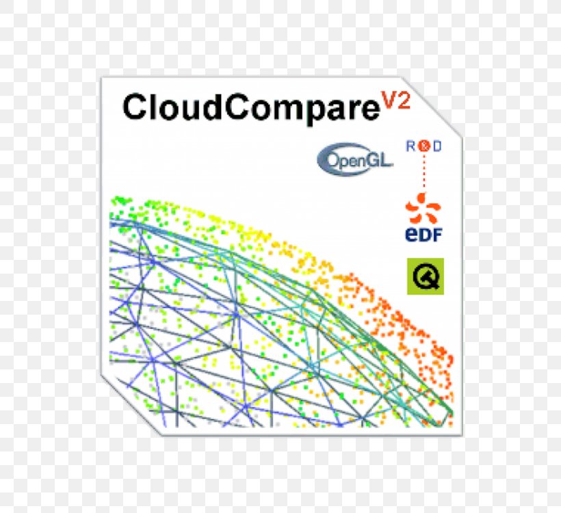 CloudCompare Point Cloud Computer Software Free Software VTK, PNG, 750x750px, Cloudcompare, Area, Brand, Computer Software, Crossplatform Download Free