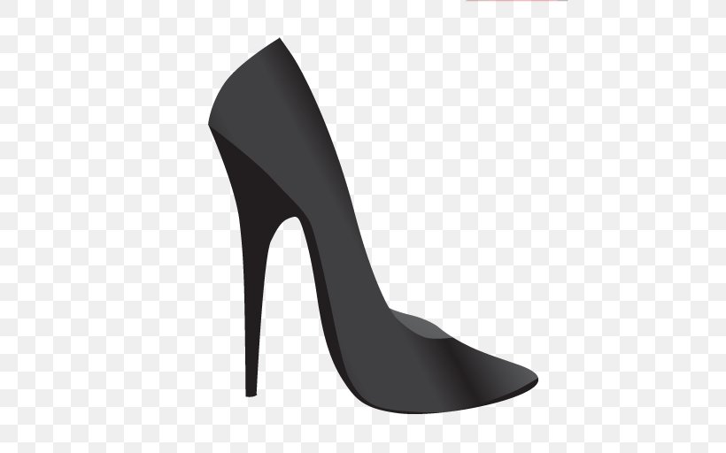 Court Shoe Brazil Atlantic Marine Ecozone High-heeled Footwear, PNG, 512x512px, Shoe, Basic Pump, Black, Black And White, Brazil Download Free